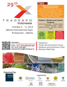 TRADE EXPO INDONESIA 2014